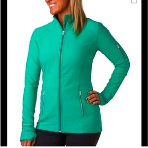 Kirkland women's zip up. Kelly green, size medium